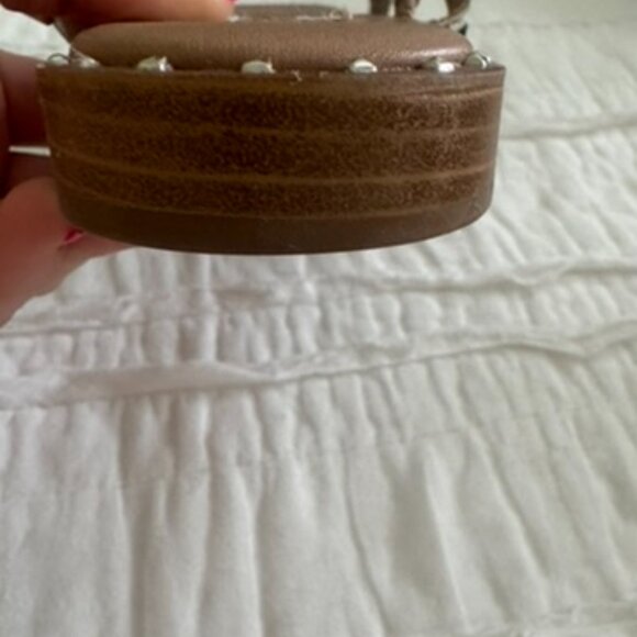 Steve Madden Women's Skyler Studded Strappy Slide Sandals - Picture 11 of 16